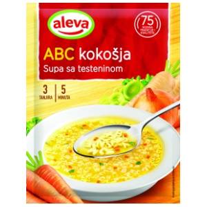 Supa ALEVA ABC kokošija 40g