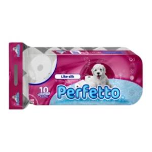 Toalet papir PERFETTO Like silk 3sloja 10kom