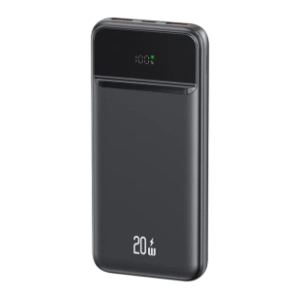 USAMS 10000mAh 20W Black power bank