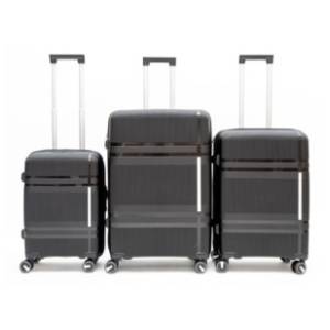 VOYAGE set kofera Bolzz crni 3kom