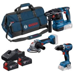 BOSCH set alata GSR 18V-65 + GBH 18V-22 + GWS 18V-8 0615A50094