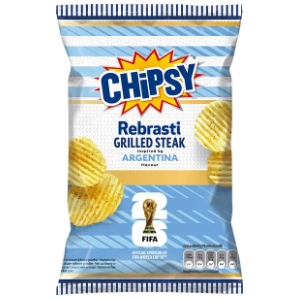 Čips CHIPSY X cut grilled steak 95g