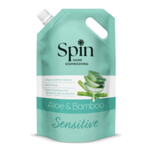 Deterdžent za posuđe SPIN aloe vera & bamboo 1200ml
