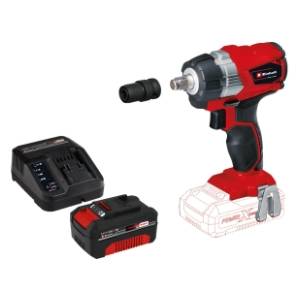 EINHELL TE-CW 18 Li BL 4.0 Ah Starter-Kit aku udarni nasadni odvijač