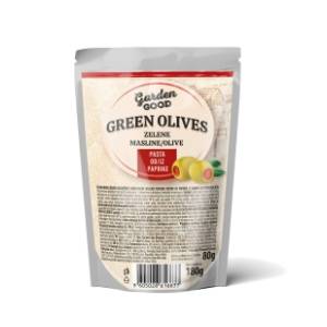 GARDEN GOOD zelene masline sa paprikom 180g