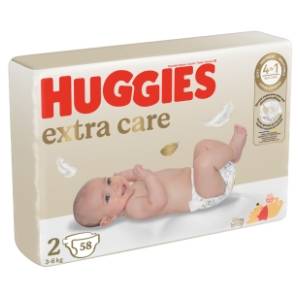 HUGGIES pelene extra care 2 58kom