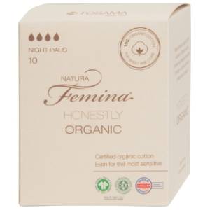 NATURA FEMINA organic noćni ulošci 10kom
