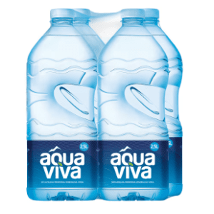 Negazirana voda AQUA VIVA 4x2,5l