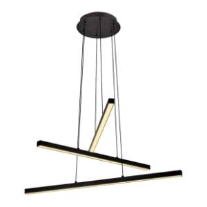OPVIQ LED visilica 3x13W L1243 Black