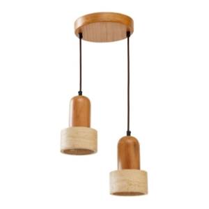 OPVIQ visilica 2x40W E27 Loer B Oak