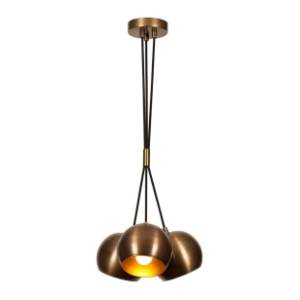 OPVIQ visilica 3x40W E27 Sivani MR 313