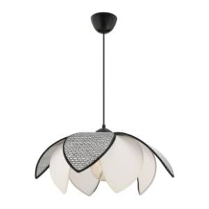 OPVIQ visilica 40W E27 Peony Hazeran Grey White