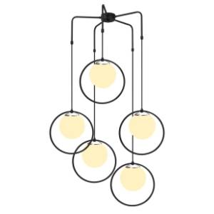 OPVIQ visilica 5x40W E27 Dolunay 4511