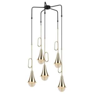 OPVIQ visilica 5x40W E27 Sarmal 4486