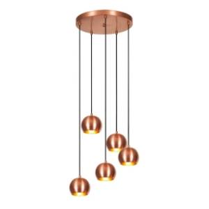 OPVIQ visilica 5x40W E27 Sivani MR 999