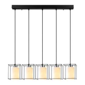 OPVIQ visilica 5x40W E27 Swank 702 5S1