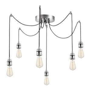 OPVIQ visilica 6x40W E27 Kabluni MR 906