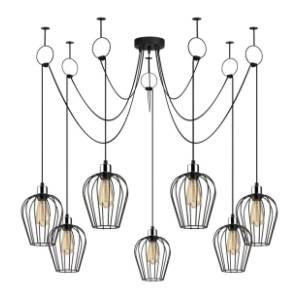 OPVIQ visilica 7x40W E27 Tel 6696