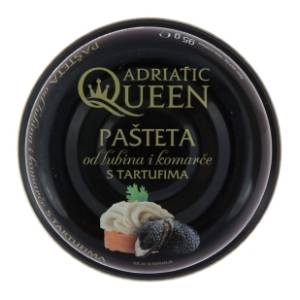 Pašteta ADRIATIC QUEEN od lubina i komarče sa tartufima 95g