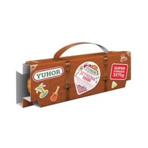 Pašteta YUHOR jetrena 3x75g