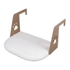 PAWS & WHISKERS Riana krevet za mačke beli