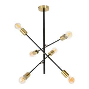 RABALUX visilica 6x15W E27 Lanny 2104