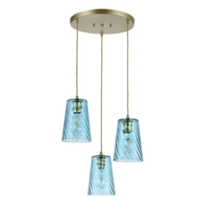 RABALUX visilica 3x40W E27 Azurine 5227