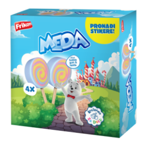 Sladoled FRIKOM Meda multipack 4x70ml