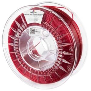 SPECTRUM PETG Premium High Speed 1kg Transparent Red 1,75mm 3D filament