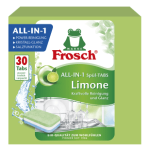 Tablete FROSCH green lemon 30kom