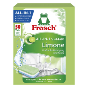 Tablete FROSCH green lemon 50kom