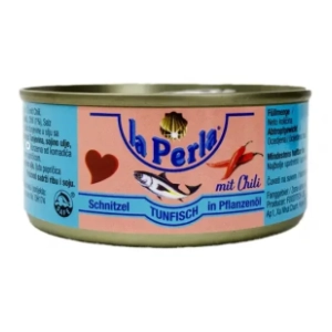 Tunjevina LA PERLA komadići sa čili paprikom 160g