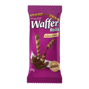 Vafl roleri MORAVKA čokolada 140g