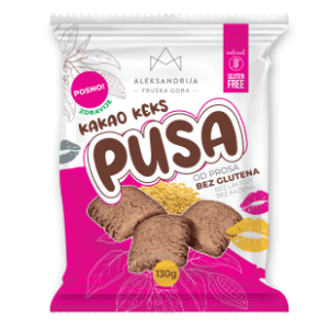 ALEKSANDRIJA Pusa bezglutenski kakao keks sa prosom 150g