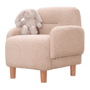 ATELIER DEL SOFA dečija fotelja Cobie teddy bež