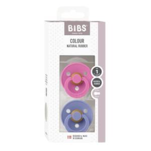 BIBS duda Bubblegum peri (0-6m) 2kom