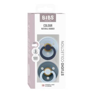 BIBS duda Studio fusion baby blue petrol (6-18m) 2kom