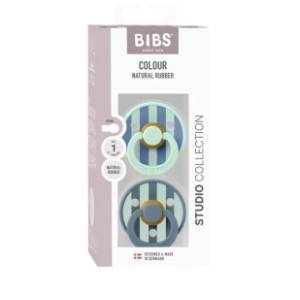 BIBS duda Studio nordic mint petrol (0-6m) 2kom
