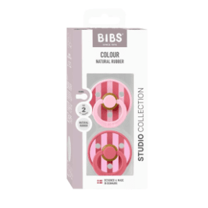 BIBS laža Studio baby pink coral (0-6m) 2kom