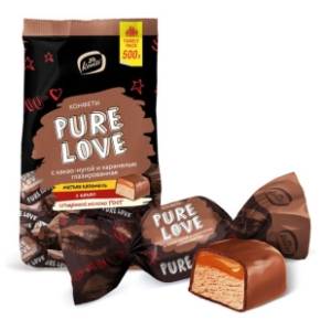 Bombone KONTI Pure love nugat čokolada 500g