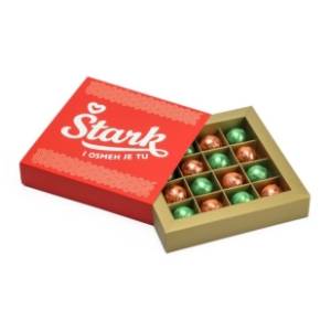 Bombonjera ŠTARK crvena kutija 190g