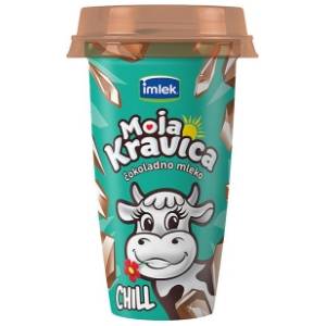 Čokoladno mleko MOJA KRAVICA Chill 1%mm čaša 230ml