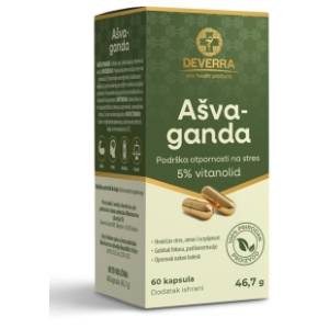 DEVERRA ašvaganda kapsule 60kom