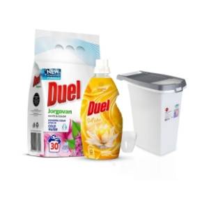 DUEL Jorgovan 2,7kg + Soft lotus omekšivač + kutija za prašak
