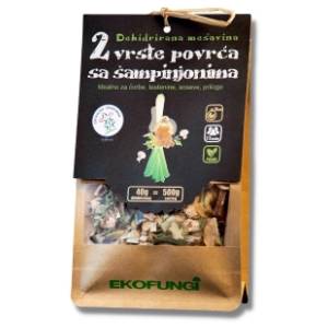EKOFUNGI Pasta rižoto mix organske pečurke i povrće 40g