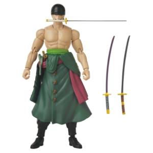 Figura One Piece AH Roronoa Zoro Three Sword BANDAI