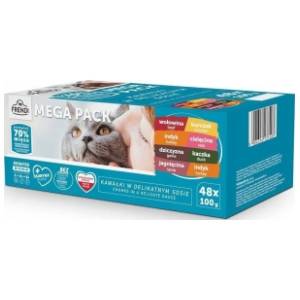 FRENDI hrana za mačke u kesicama 48x100g
