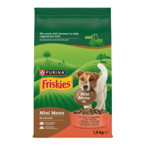 FRISKIES Mini menu govedina i povrće 1,5kg