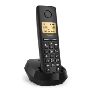 GIGASET Pure 100 Black bežični fiksni telefon