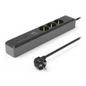 HAMA produžni kabl 3 utičnice 1.4m 2xUSB-C/1xUSB-A (223192)